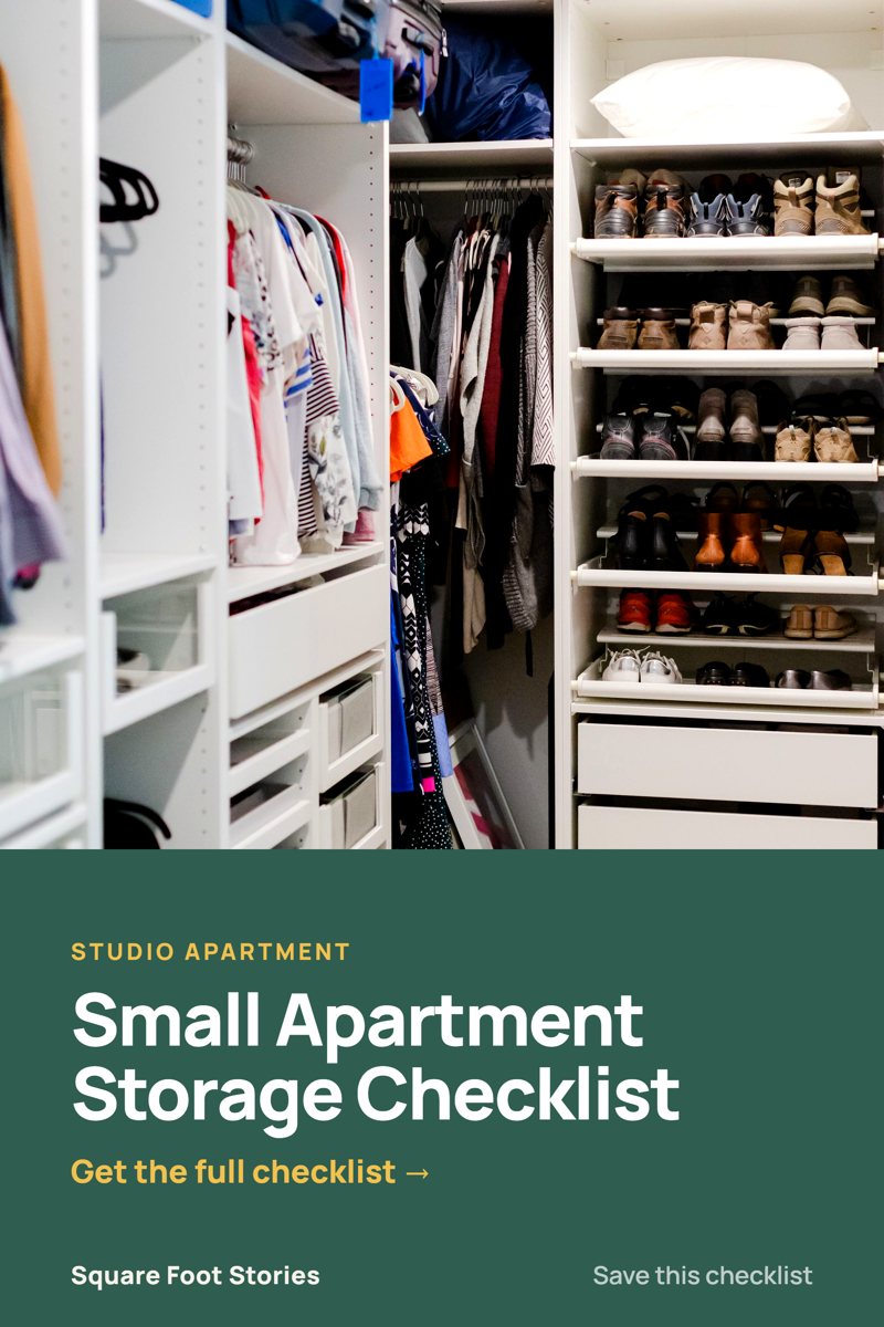 Small Apartment Storage Checklist: 6 Space-Saving Essentials