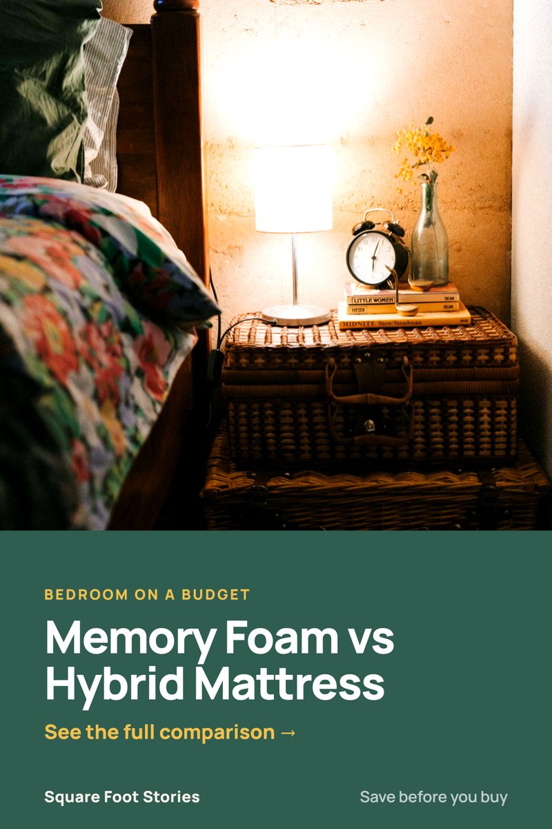 Memory Foam vs Hybrid Mattress: Which One Should You Buy?
