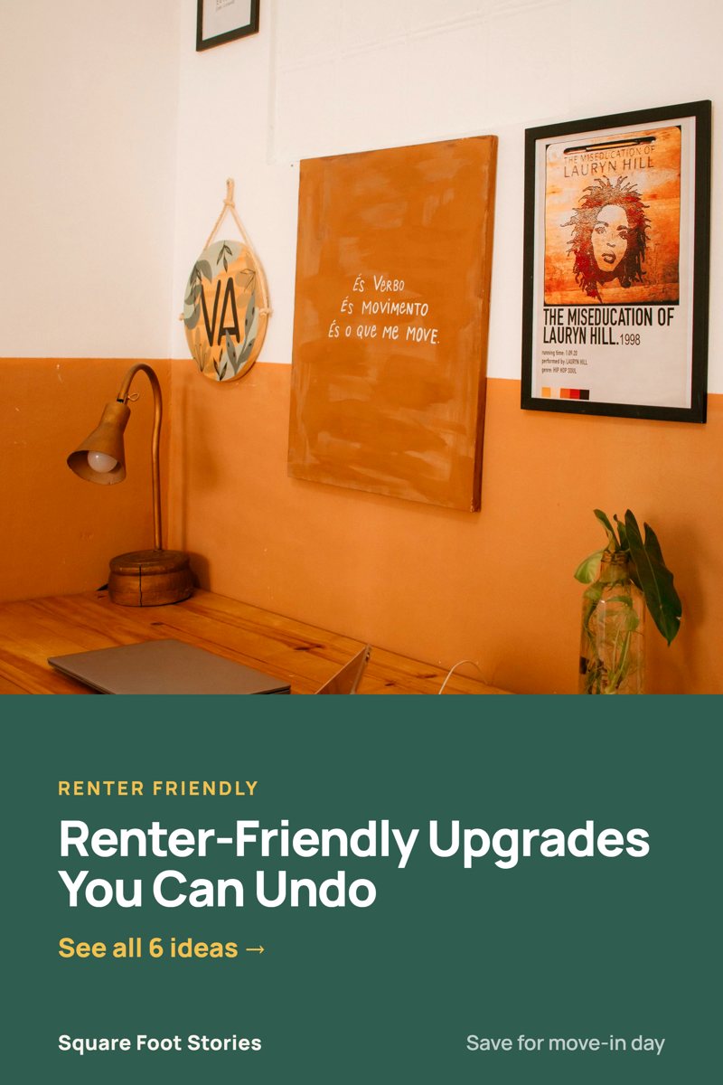 Renter-Friendly Upgrades You Can Undo When You Move
