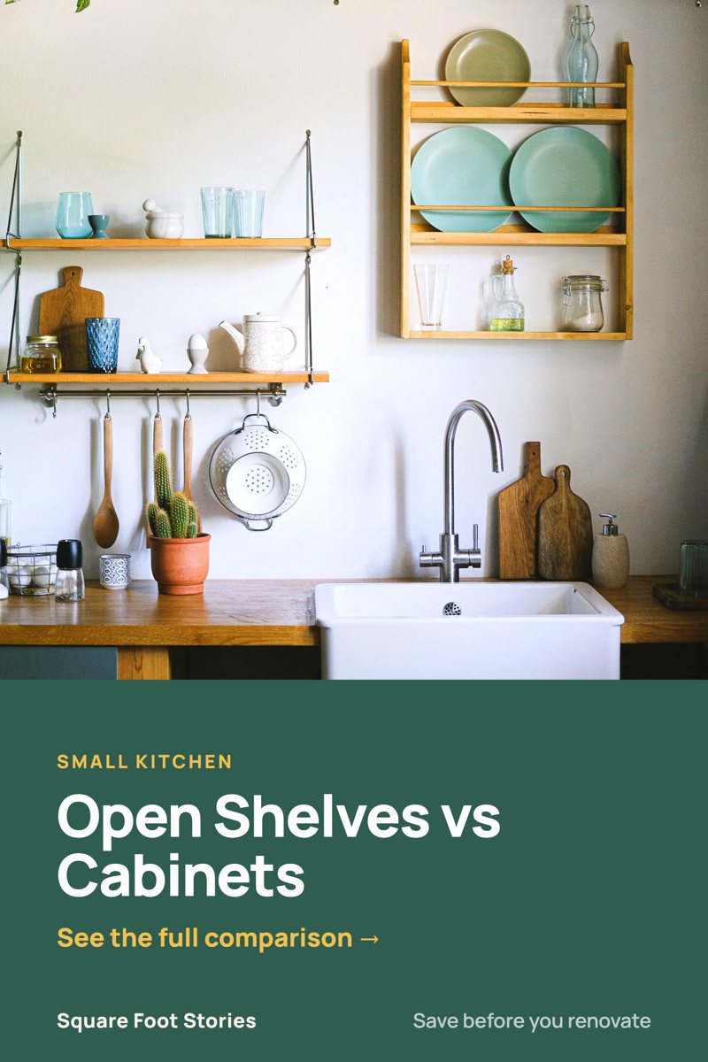 Open Shelves vs Cabinets in a Small Kitchen: Which Is Better?
