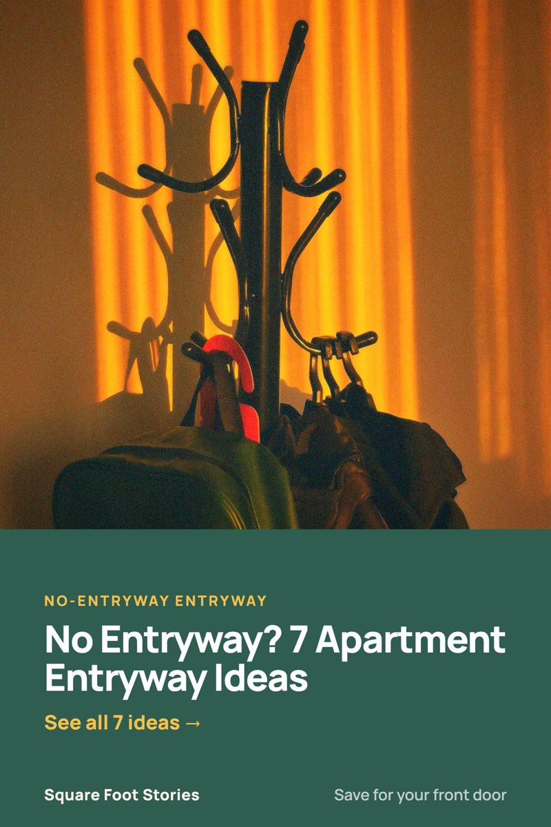 No Entryway? 7 Small Apartment Entryway Ideas That Work