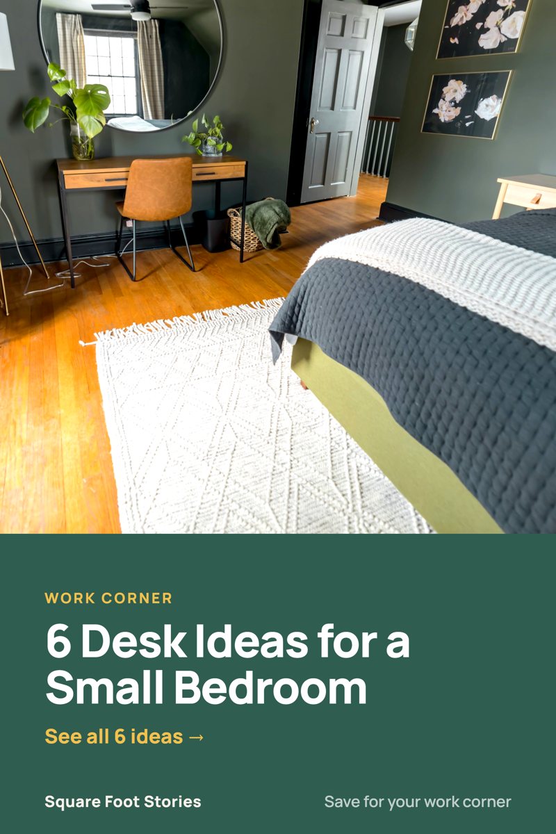 6 Small Bedroom Desk Ideas for Working From Home